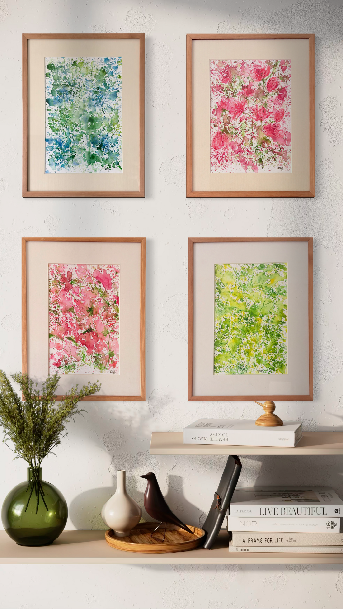 Floral mess (blush)