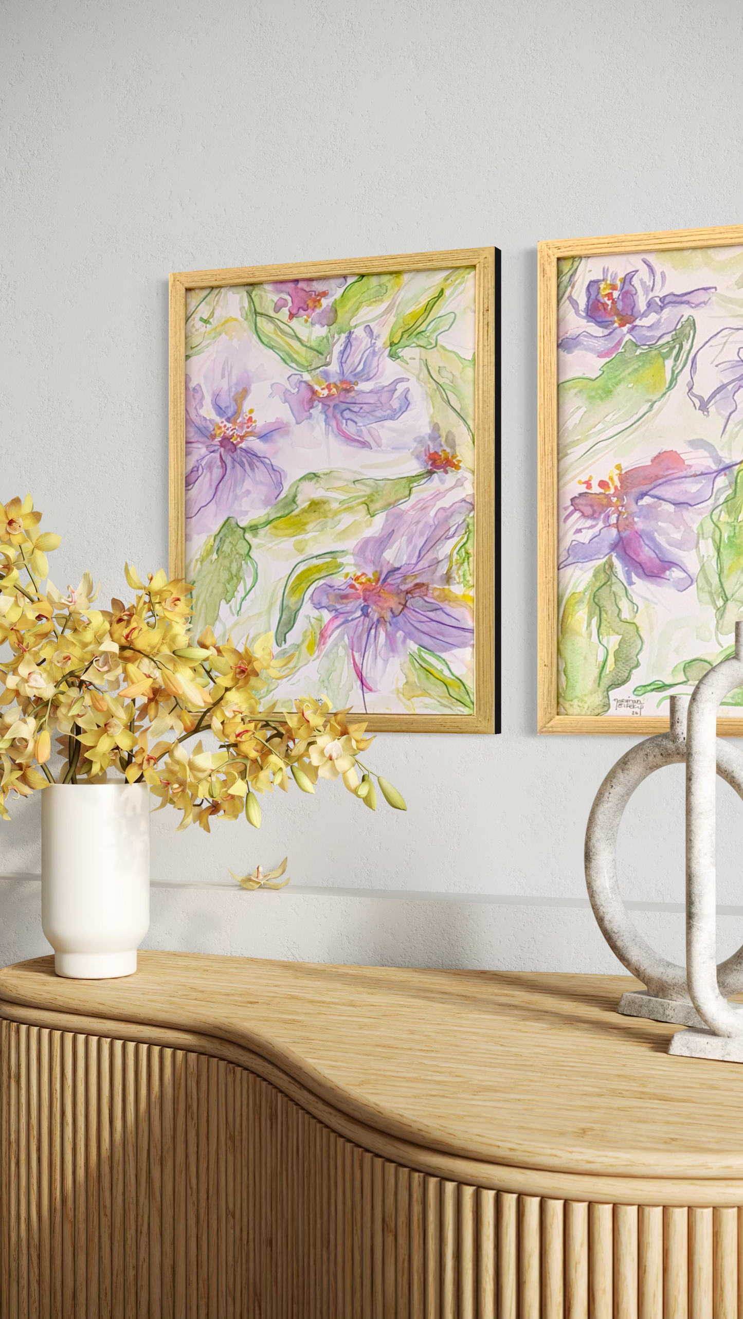 The Flower Conversation - set of 2