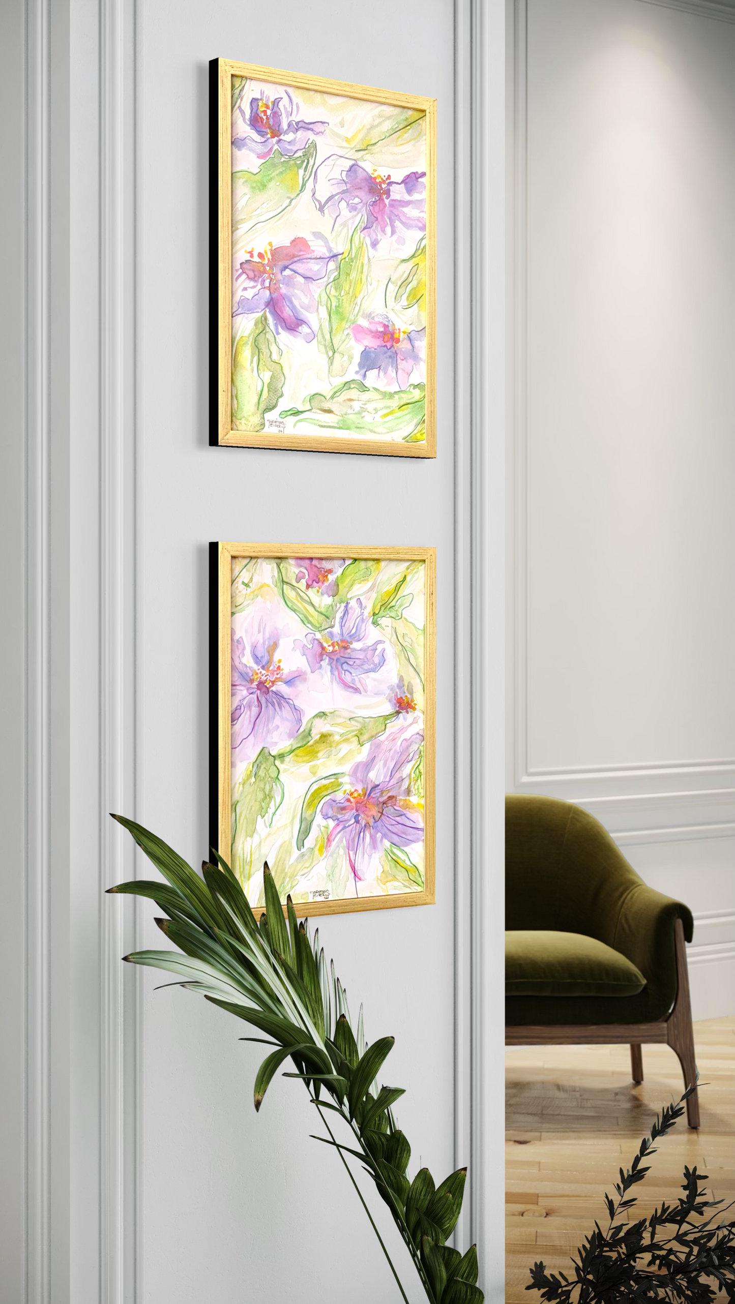 The Flower Conversation - set of 2